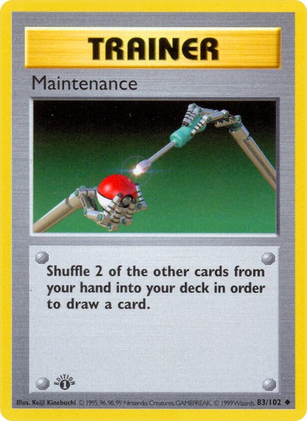 Image for Maintenance (083/102) - Pokemon