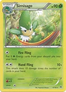 Image for Simisage (6/162) (XY - BREAKthrough) (BKT) - Pokemon