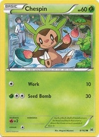 Image for Chespin (8) (8/162) (XY - BREAKthrough) (BKT) - Pokemon