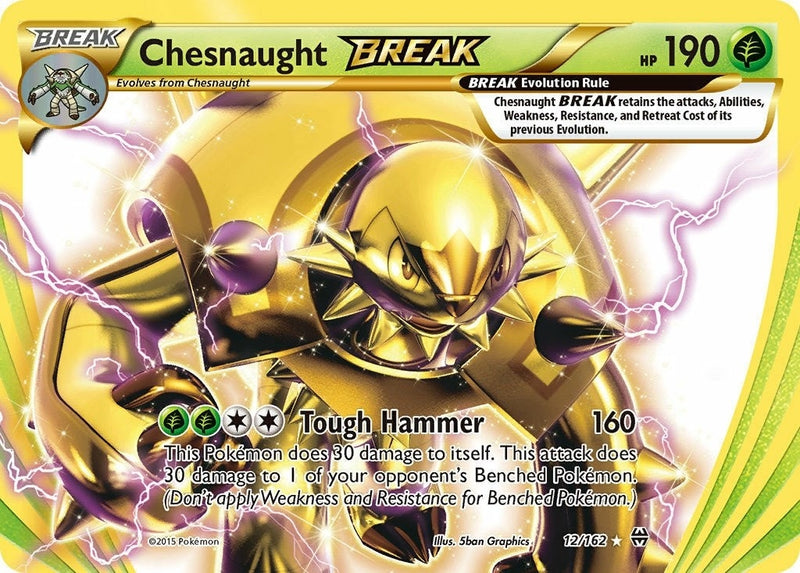 Image for Chesnaught BREAK (12/162) (XY - BREAKthrough) (BKT) - Pokemon