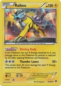 Raikou (55/162) (XY - BREAKthrough) Pokemon