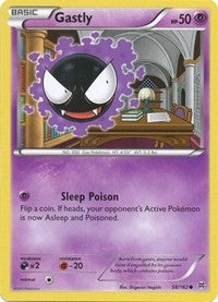 Gastly (58/162) (XY - BREAKthrough) Pokemon