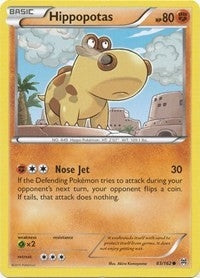 Image for Hippopotas (83/162) (XY - BREAKthrough) (BKT) - Pokemon