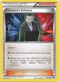 Image for Giovanni's Scheme (138/162) (XY - BREAKthrough) (BKT) - Pokemon