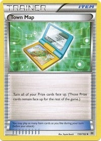 Image for Town Map (150/162) (XY - BREAKthrough) (BKT) - Pokemon