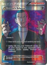 Image for Giovanni's Scheme (Full Art) (162/162) (XY - BREAKthrough) (BKT) - Pokemon