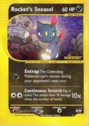 Image for Rocket's Sneasel - 5 [Winner] (005/009) - Pokemon