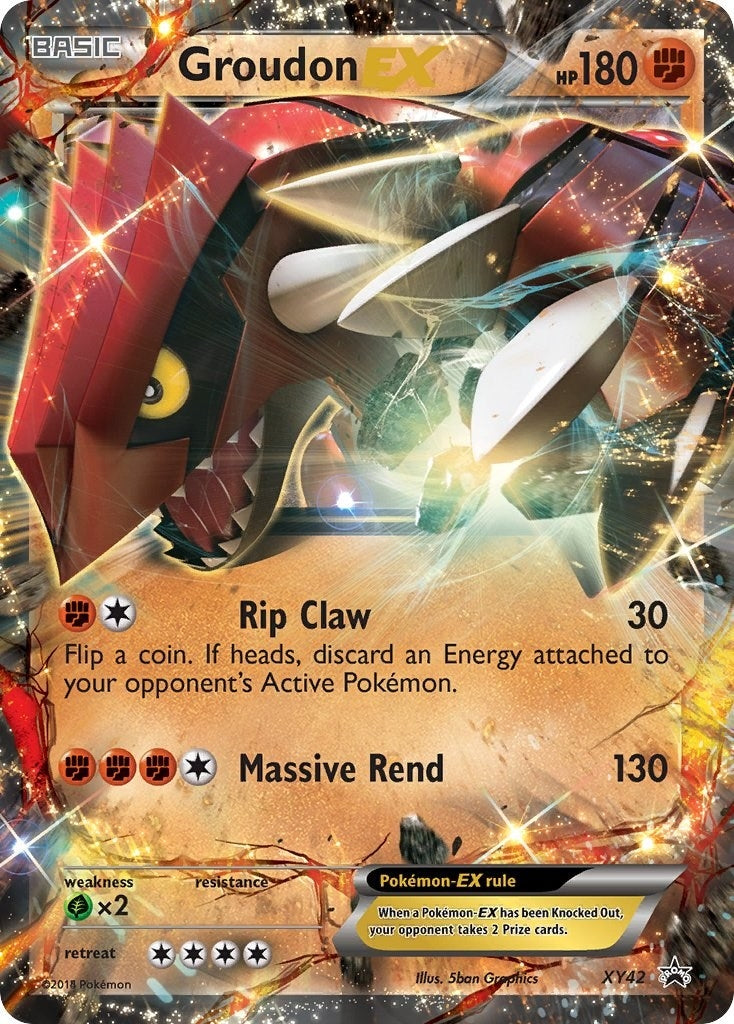 Image for Groudon EX (XY42) (XY Promos) (PR) - Pokemon