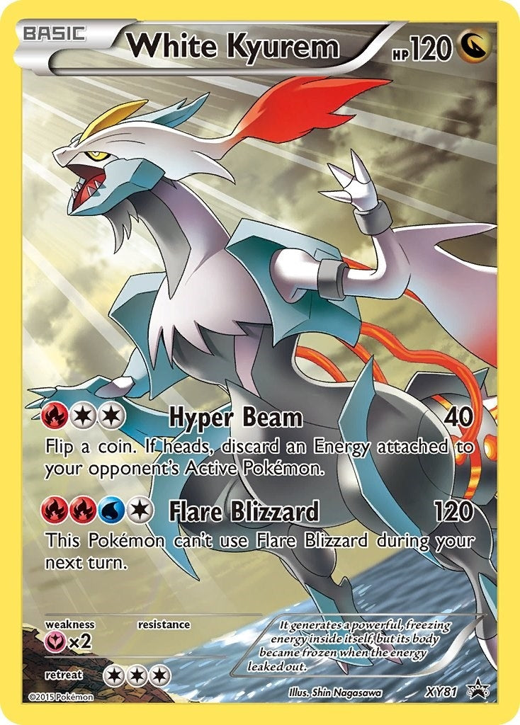 White Kyurem (Full Art Promo) (XY81) (XY Promos) Pokemon