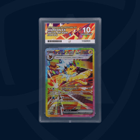 Jolteon ex - Terastal Festival ex - 209/187 - Special Art Rare - Japanese - ACE 10 ACE Grading