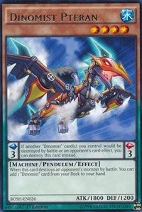 Dinomist Pteran (BOSH-EN026) (Breakers of Shadow) YuGiOh
