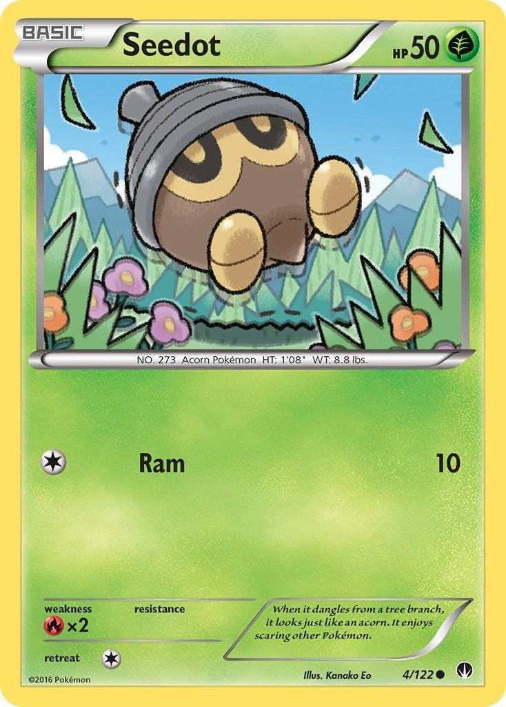 Seedot (4/122) (XY - BREAKpoint) Pokemon