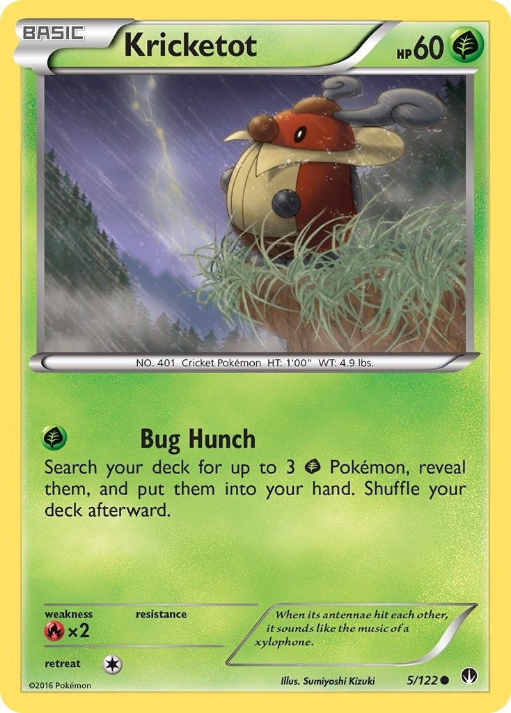 Kricketot (5/122) (XY - BREAKpoint) Pokemon