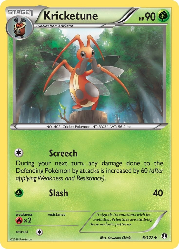 Kricketune (6/122) (XY - BREAKpoint) Pokemon
