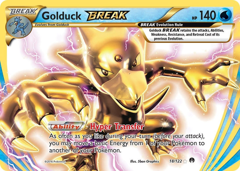 Image for Golduck BREAK (18/122) (XY - BREAKpoint) (BKP) - Pokemon