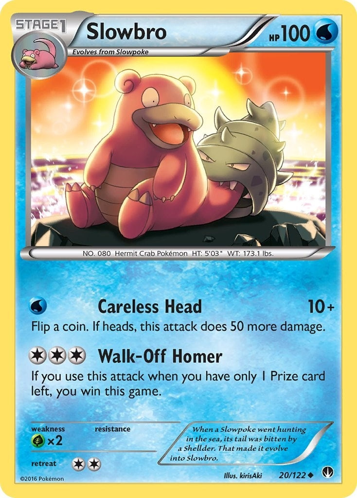 Slowbro (20/122) (XY - BREAKpoint) Pokemon
