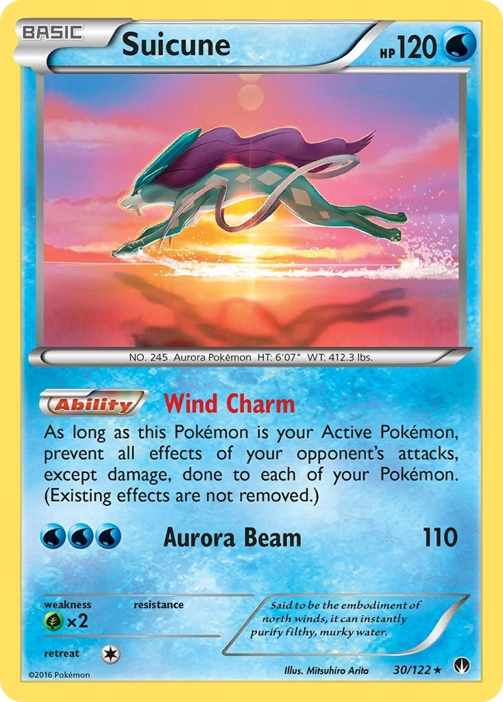 Suicune (30/122) (XY - BREAKpoint) Pokemon