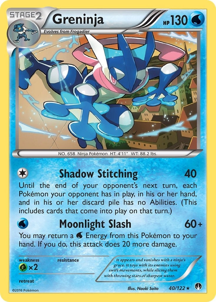 Image for Greninja (40/122) (XY - BREAKpoint) (BKP) - Pokemon