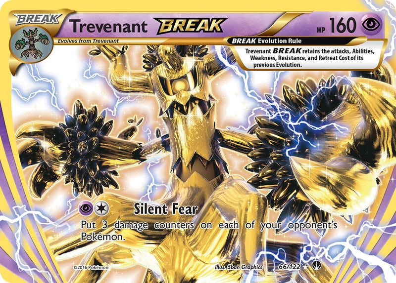 Image for Trevenant BREAK (66/122) (XY - BREAKpoint) (BKP) - Pokemon