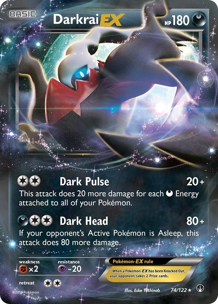 Image for Darkrai EX (74/122) (XY - BREAKpoint) (BKP) - Pokemon