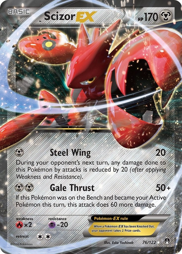 Image for Scizor EX (76/122) (XY - BREAKpoint) (BKP) - Pokemon