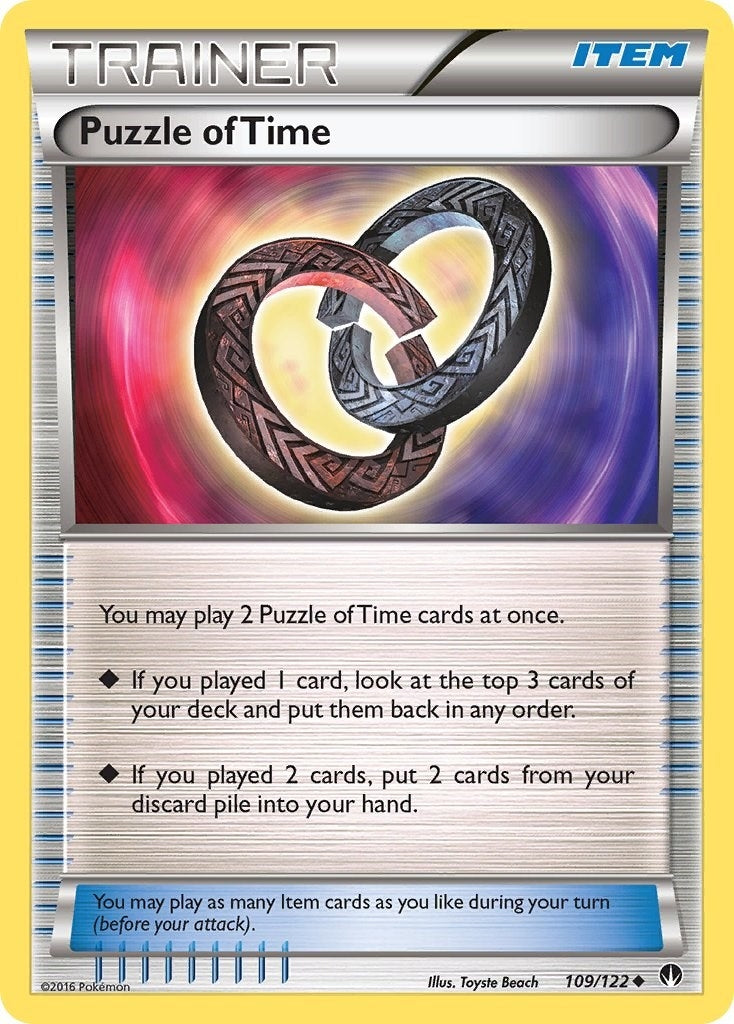 Image for Puzzle of Time (109/122) (XY - BREAKpoint) (BKP) - Pokemon