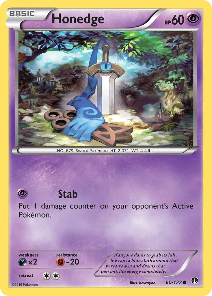 Image for Honedge (60/122) (XY - BREAKpoint) (BKP) - Pokemon