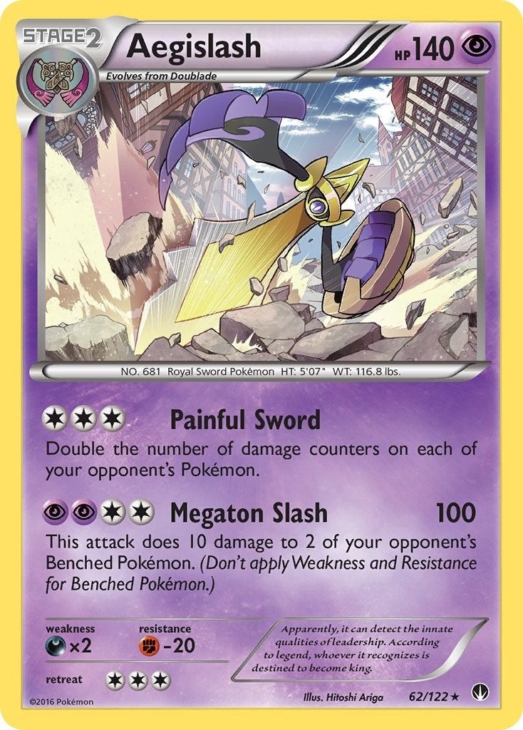 Aegislash (62/122) (XY - BREAKpoint) Pokemon