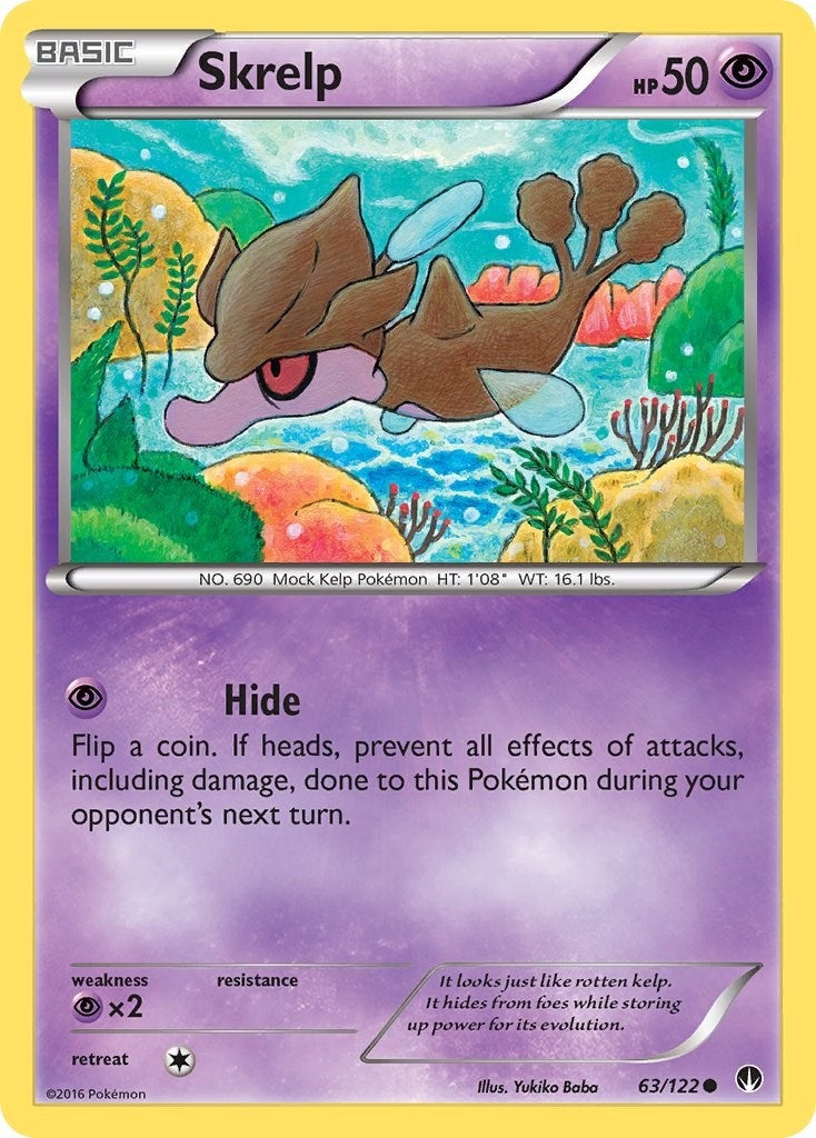 Skrelp (63/122) (XY - BREAKpoint) Pokemon