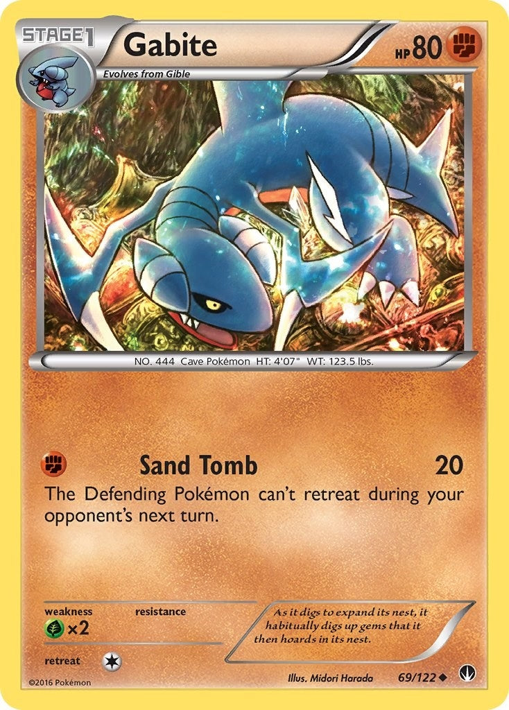 Gabite (69/122) (XY - BREAKpoint) Pokemon