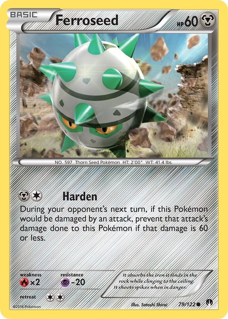 Image for Ferroseed (79/122) (XY - BREAKpoint) (BKP) - Pokemon