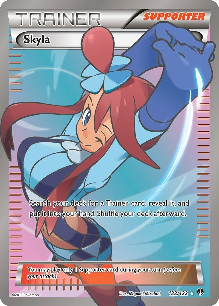Skyla (122/122) (XY - BREAKpoint) (BKP) Pokemon