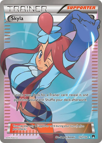 Skyla (122/122) (XY - BREAKpoint) (BKP) Pokemon