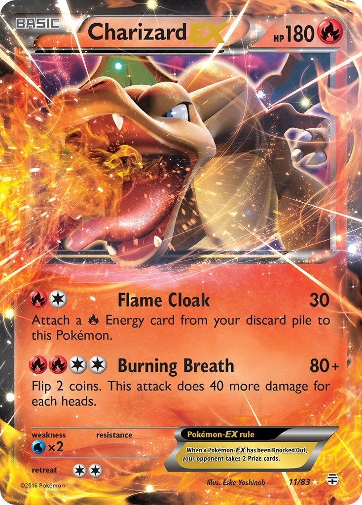 Image for Charizard EX (11/83) (Generations) (GEN) - Pokemon