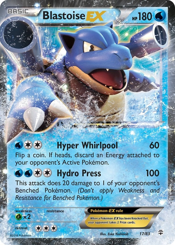 Image for Blastoise EX (17/83) (Generations) (GEN) - Pokemon