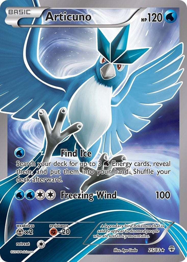 Articuno (25/83) (Generations) (GEN) Pokemon