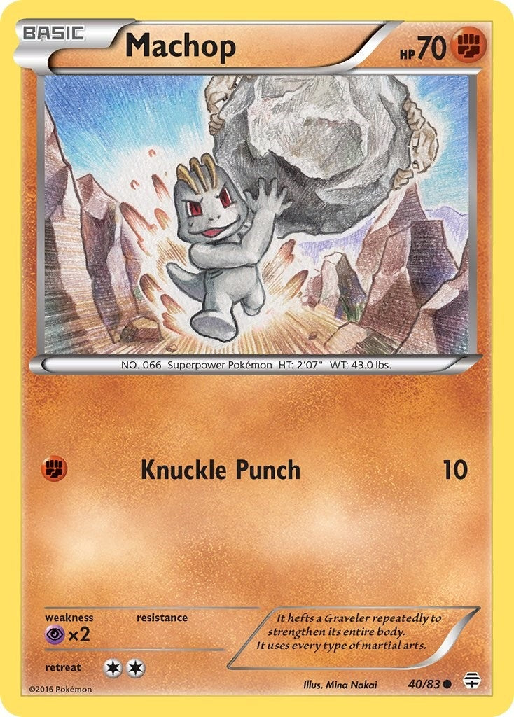 Image for Machop (40/83) (Generations) (GEN) - Pokemon