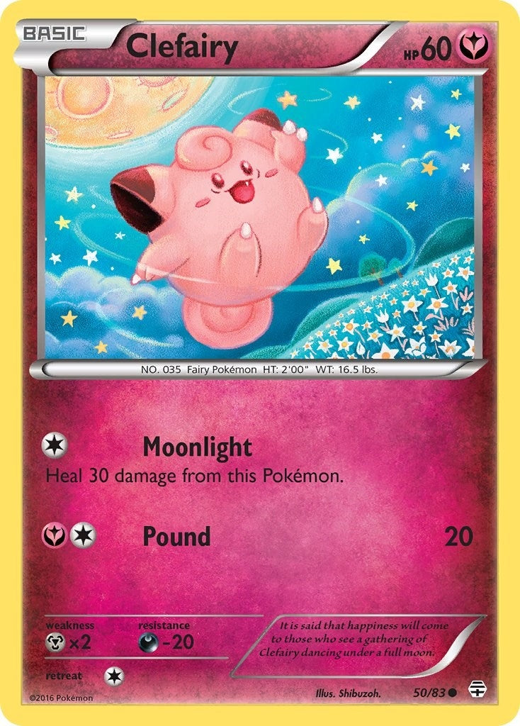 Image for Clefairy (50/83) (Generations) (GEN) - Pokemon
