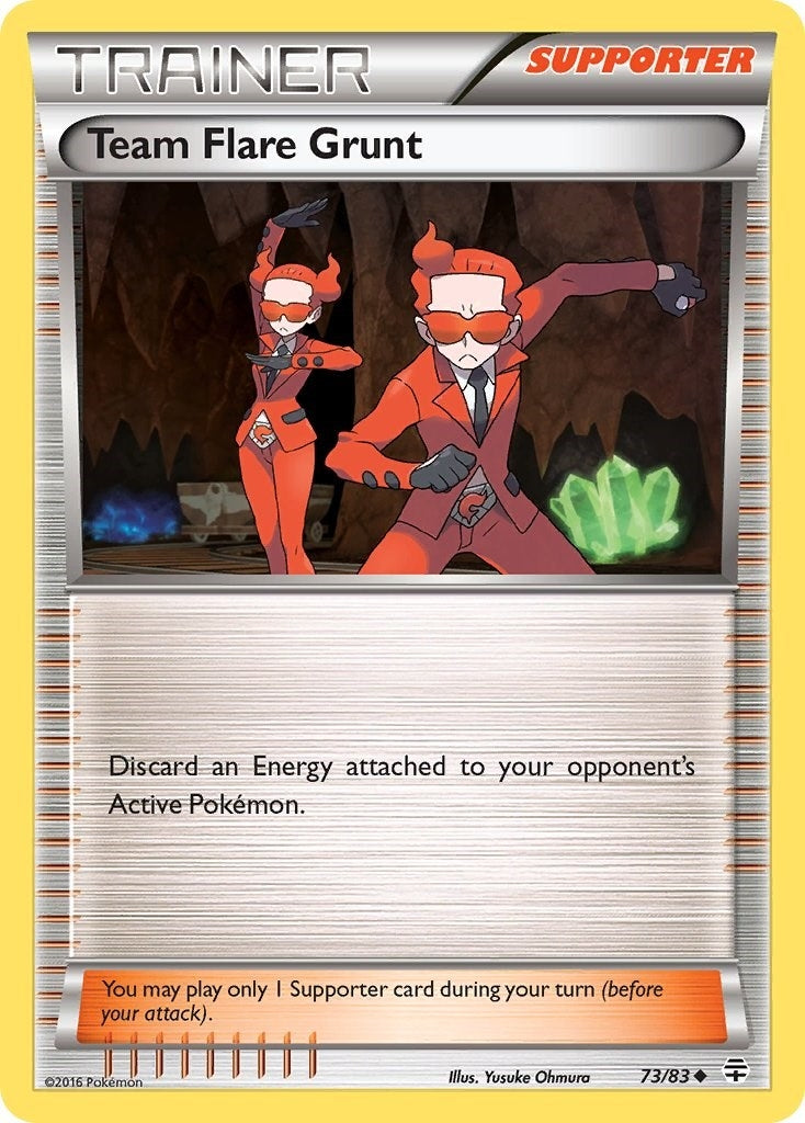 Image for Team Flare Grunt (73/83) (Generations) (GEN) - Pokemon