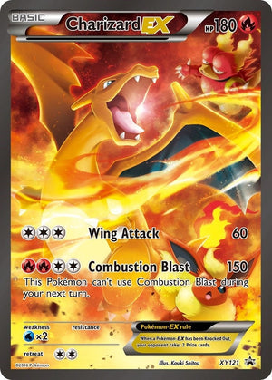 Charizard EX - XY121 (XY121) (XY Promos) (PR) Pokemon