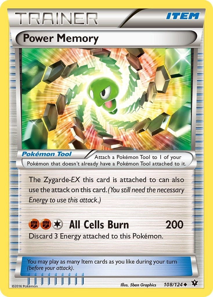 Image for Power Memory (108/124) (XY - Fates Collide) (FCO) - Pokemon