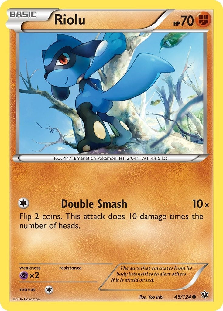 Image for Riolu (45) (45/124) (XY - Fates Collide) (FCO) - Pokemon