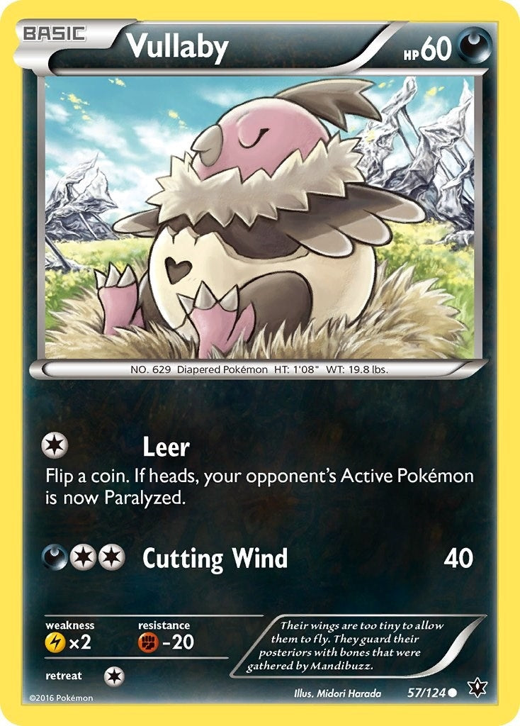 Image for Vullaby (57/124) (XY - Fates Collide) (FCO) - Pokemon
