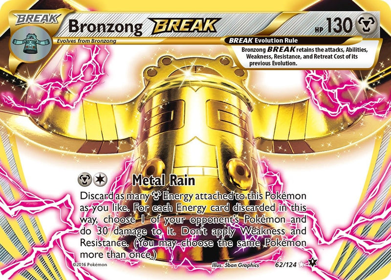 Image for Bronzong BREAK (62/124) (XY - Fates Collide) (FCO) - Pokemon