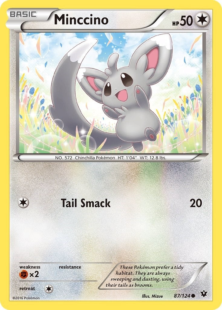 Image for Minccino (87) (87/124) (XY - Fates Collide) (FCO) - Pokemon