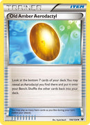 Image for Old Amber Aerodactyl (106/124) (XY - Fates Collide) (FCO) - Pokemon