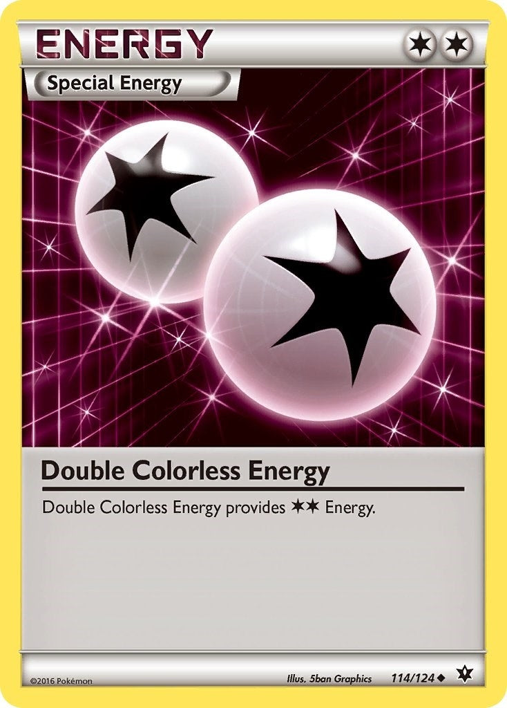 Image for Double Colorless Energy (114/124) (XY - Fates Collide) (FCO) - Pokemon