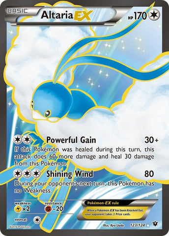Altaria EX (Full Art) (123/124) (XY - Fates Collide) (FCO) Pokemon