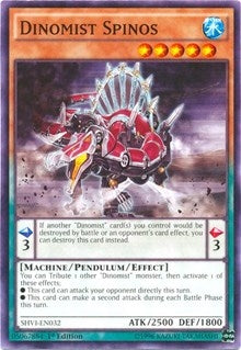Dinomist Spinos (SHVI-EN032) (Shining Victories) YuGiOh