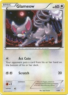 Image for Glameow (1) (1/30) (XY Trainer Kit: Pikachu Libre & Suicune) (PR) - Pokemon